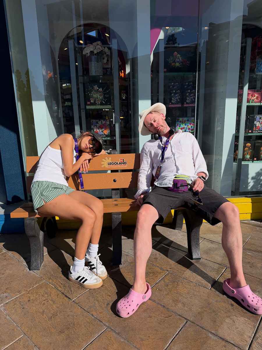 Brenda Song and Macaulay Culkin They Embrace Tourist Mode Just Like Us