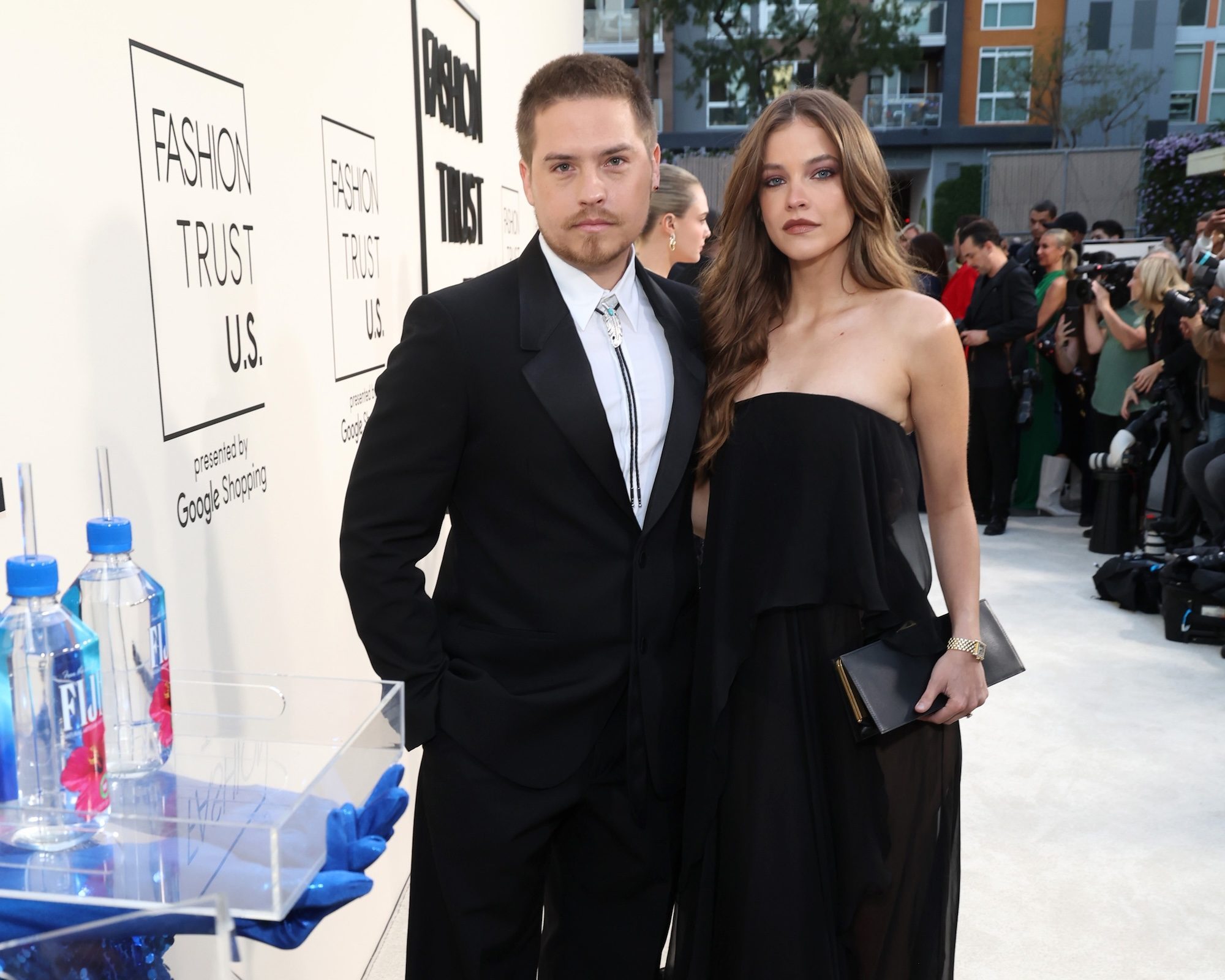 GettyImages-2209288679 Dylan Sprouse Breaks Silence on Tackling Intruder at His and Barbara Palvins Home