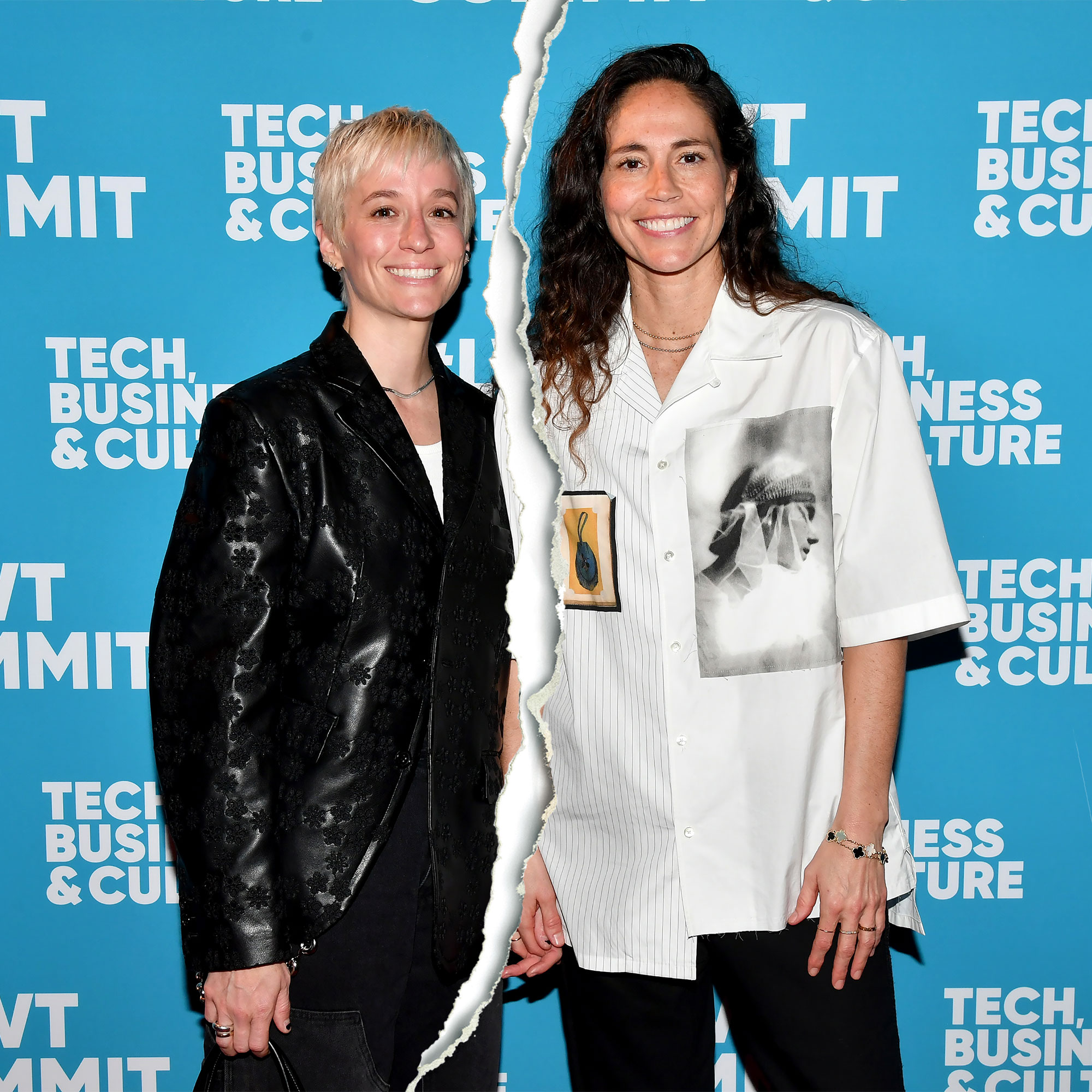 Megan Rapinoe and Sue Bird Split