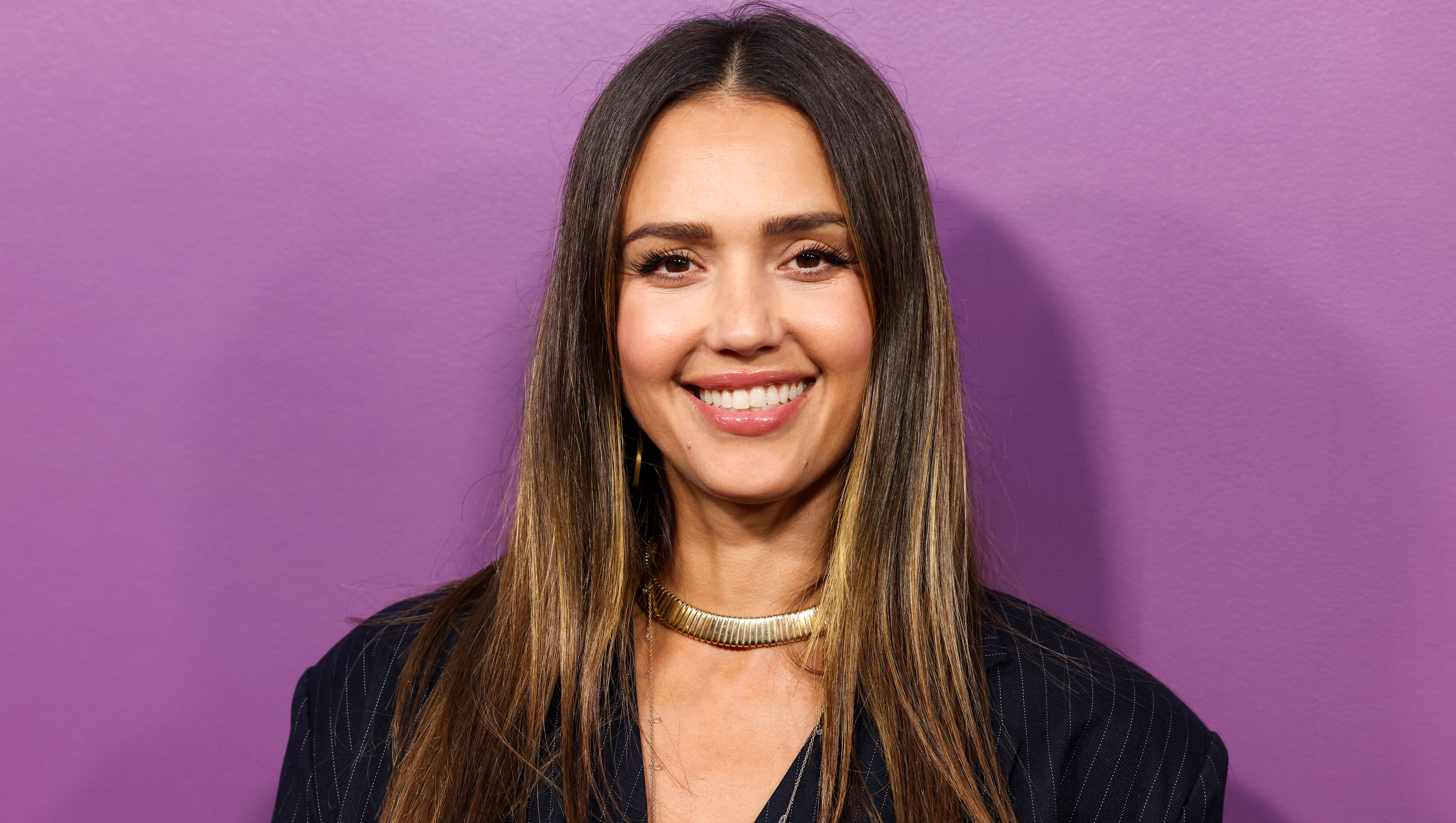 Jessica Alba at the "Exhibiting Forgiveness" LA Premiere held at The Gagosian on September 12, 2024 in Los Angeles, California. (Photo by Mark Von Holden/Variety via Getty Images)