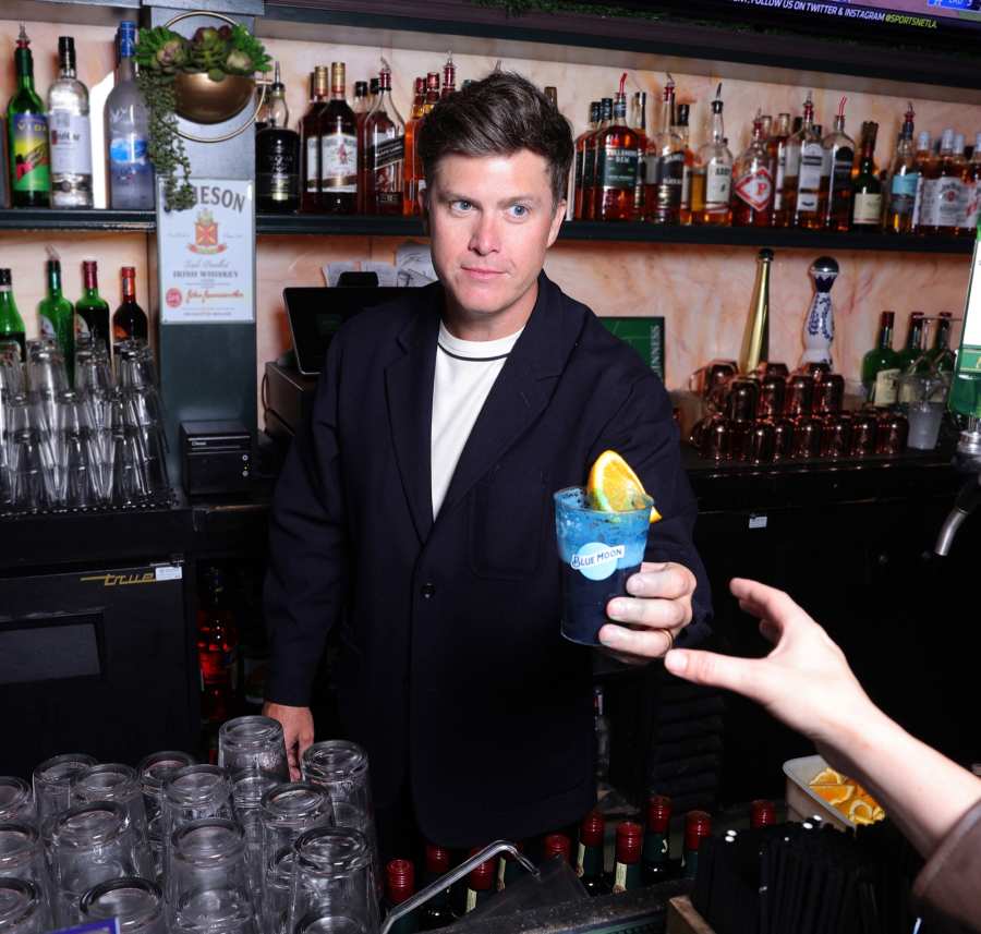 Colin Jost Bartending Hot Pics.JPG