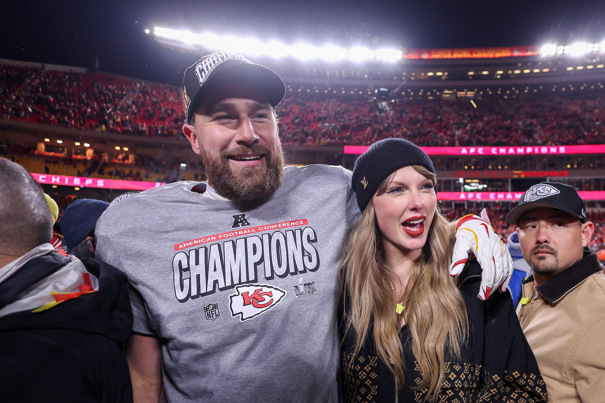 Taylor Swift and Travis Kelce's Friends Spotted in NYC Before Wedding: Who's Been Seen So Far