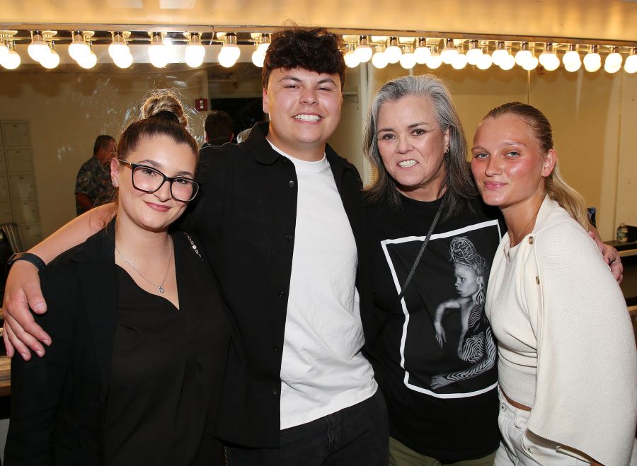 Teresa ODonnell Blake ODonnell Rosie ODonnell and Vivian ODonnell Common Knowledge Opening Night Hot Pics