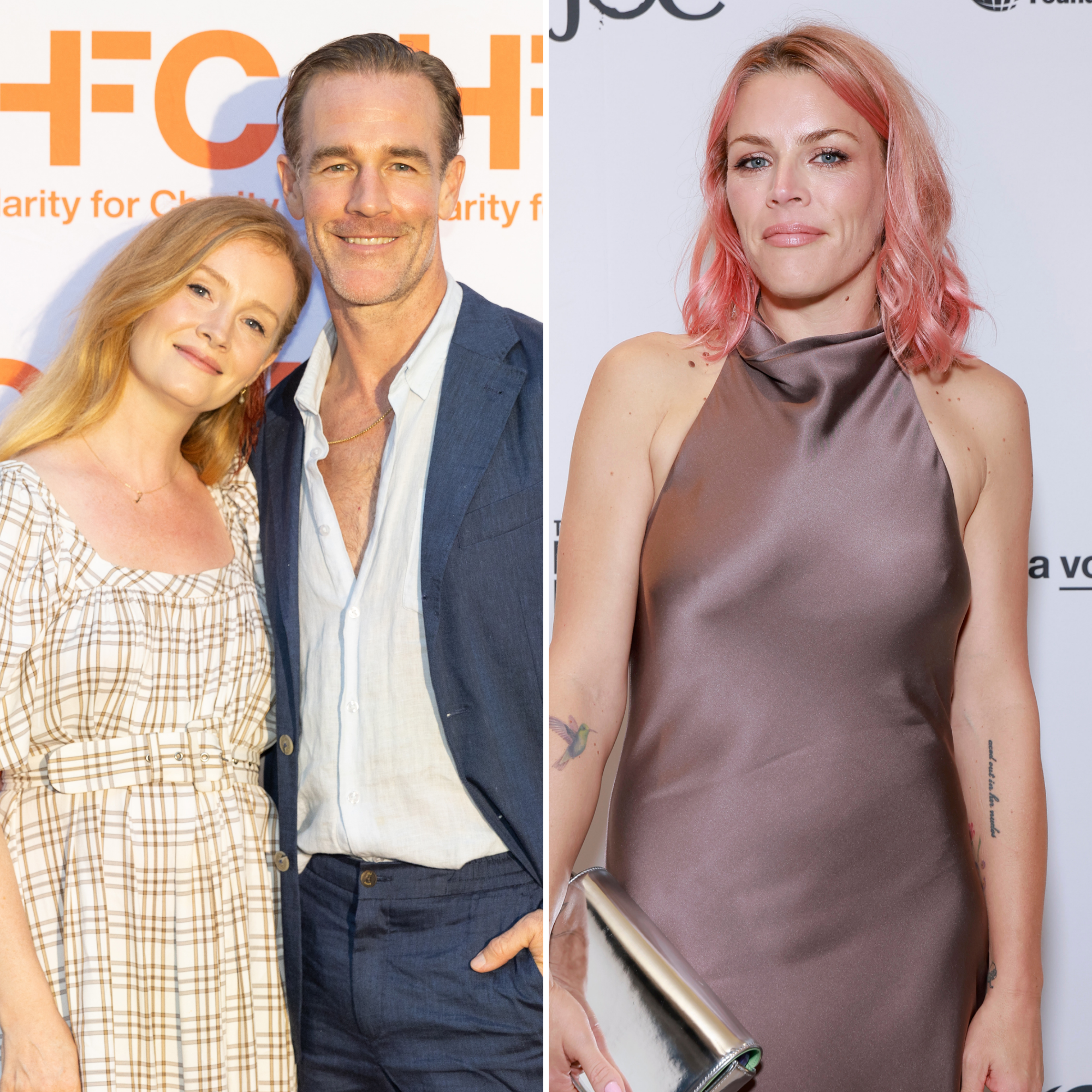 James Van Der Beek's Widow Kimberly Supports Busy Philipps After Brain Tumor Diagnosis