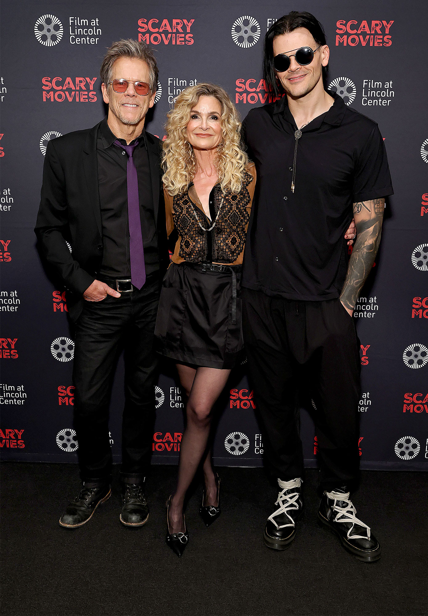 Kevin Bacon Kyra Sedgwick and Travis Bacon Scary Movies XIV Family Movie Hot Pics