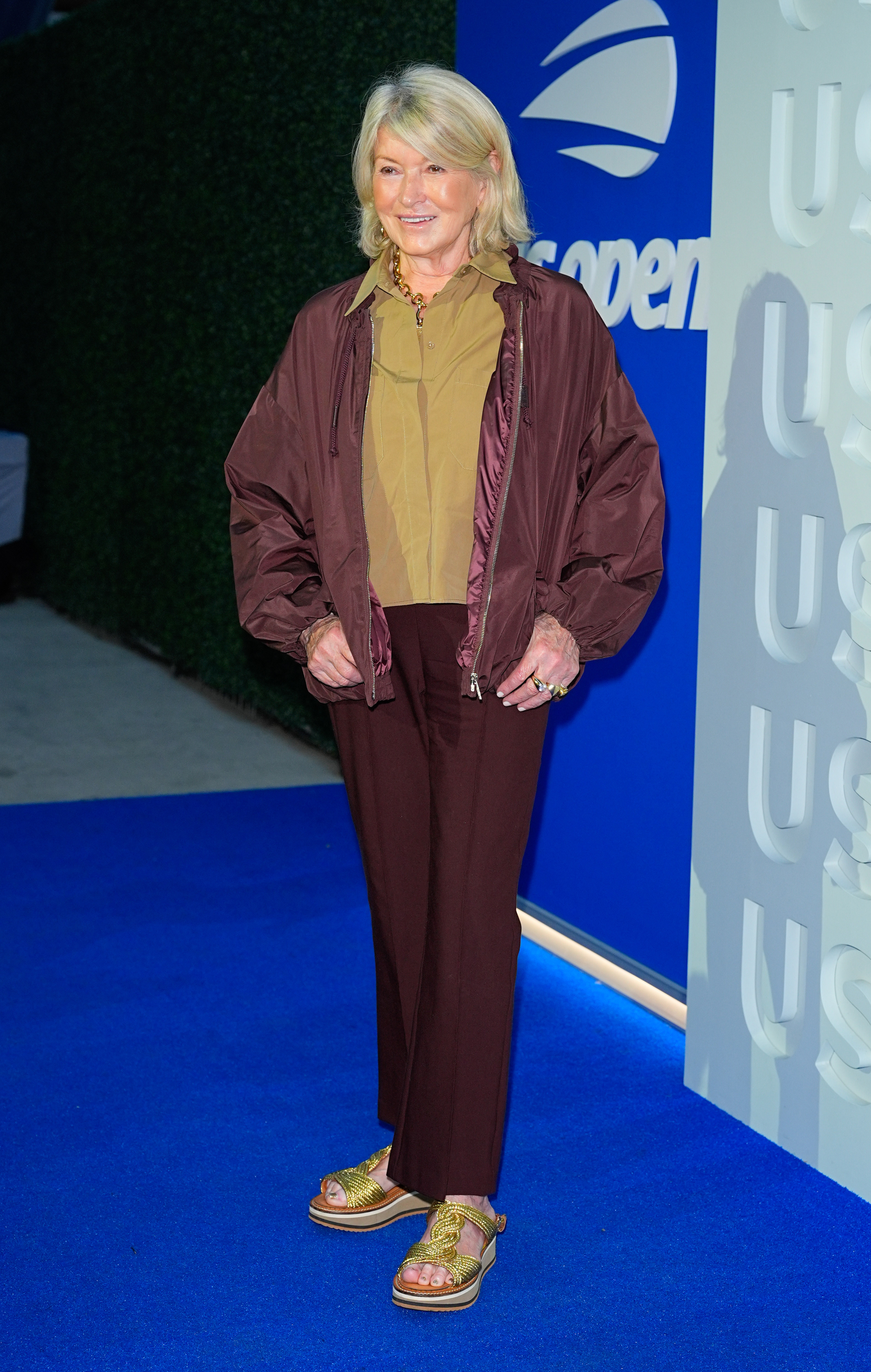 Martha Stewart attends The 2026 US Open Tennis Championships Day 8 on September 6, 2026 in New York City.
