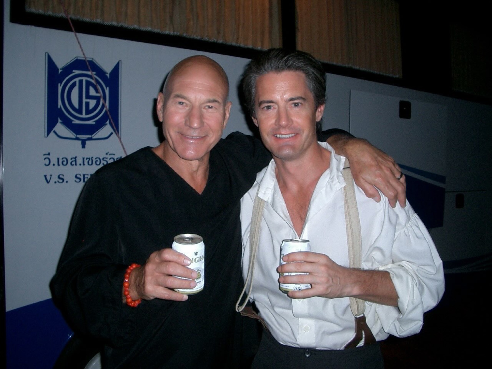 Celebrities Mourn Patrick Stewart Death Kyle MacLachlan Promo