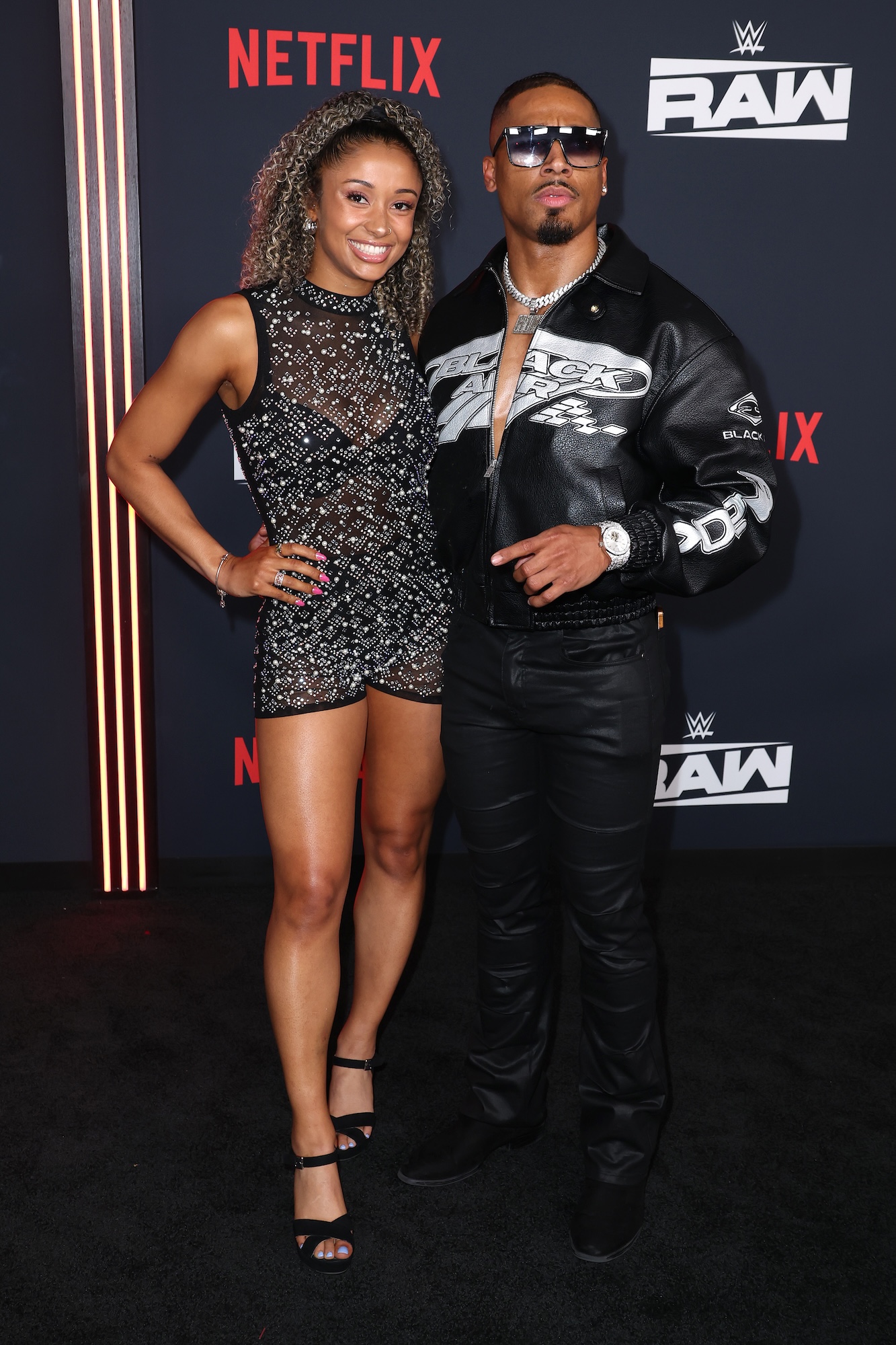 WWE Stars Carmelo Hayes and Kelani Jordan Get Married in Miami